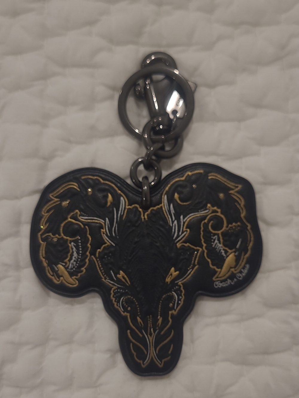 Coach Chelsea Champlain Ram Charm